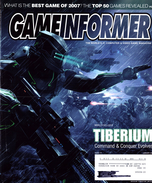 Game Informer Issue 177 (January 2008) cover